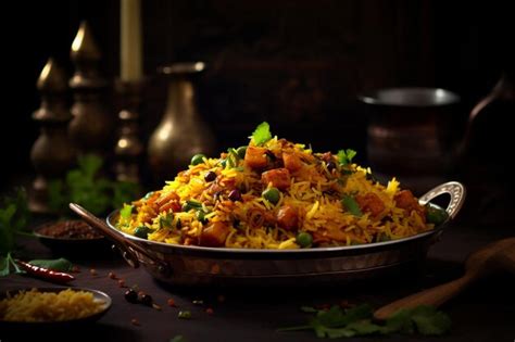  Biryani: ¡Una sinfonía de especias y texturas que te transportarán a las calles de Indore!