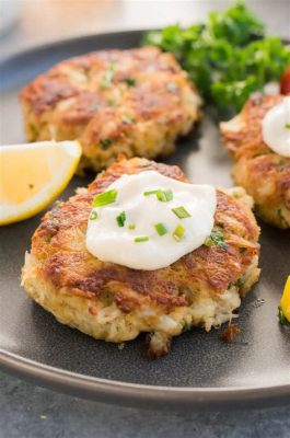  ¡El famoso Crab Cake de Zion: una explosión crujiente de sabores del mar y la tierra!