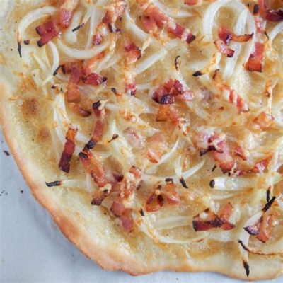  La Tarte Flambée: Una Sinfonía de Sabores Crujientes y Ricos en Queso